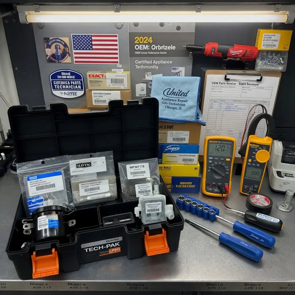 Professional appliance repair tools and OEM parts for service in Lexington, KY.