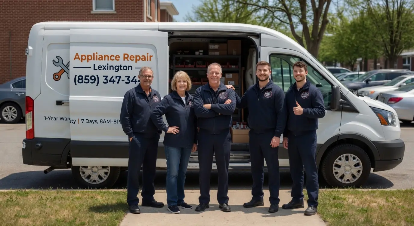 Our professional team providing appliance repair in Lexington for all major household brands