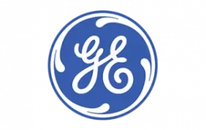GE (General Electric) appliance repair service logo.
