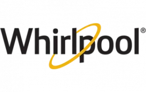 Whirlpool appliance repair authorized service logo.