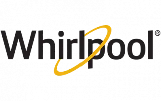 Whirlpool appliance repair authorized service logo.